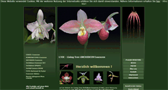 Desktop Screenshot of healingorchids.de