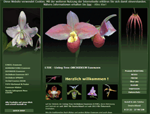 Tablet Screenshot of healingorchids.de